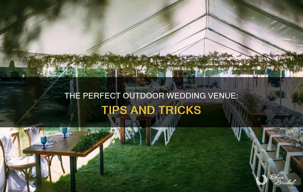 how to choose an outdoor wedding venue