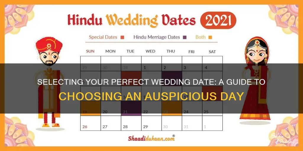 how to choose auspicious date for wedding