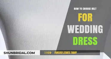 The Perfect Belt for Your Wedding Dress