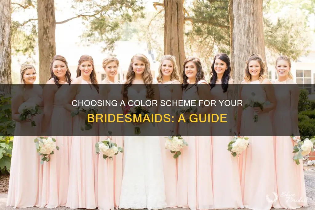 how to choose bridesmaids colors