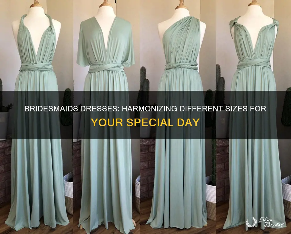 how to choose bridesmaids dresses of different sizes