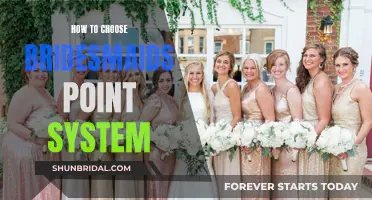 Selecting Bridesmaids: A Point System for the Perfect Pick