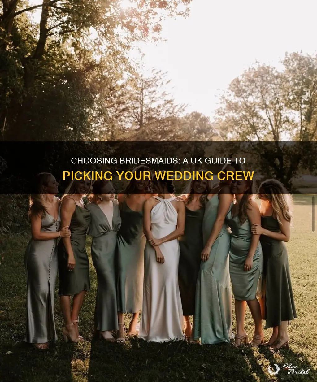 how to choose bridesmaids uk