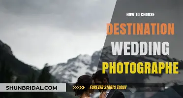 Selecting the Perfect Destination Wedding Photographer