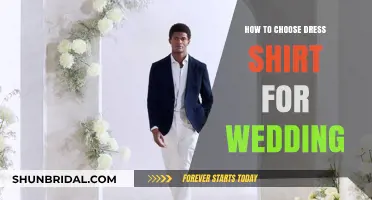 Guide to Choosing the Perfect Wedding Dress Shirt
