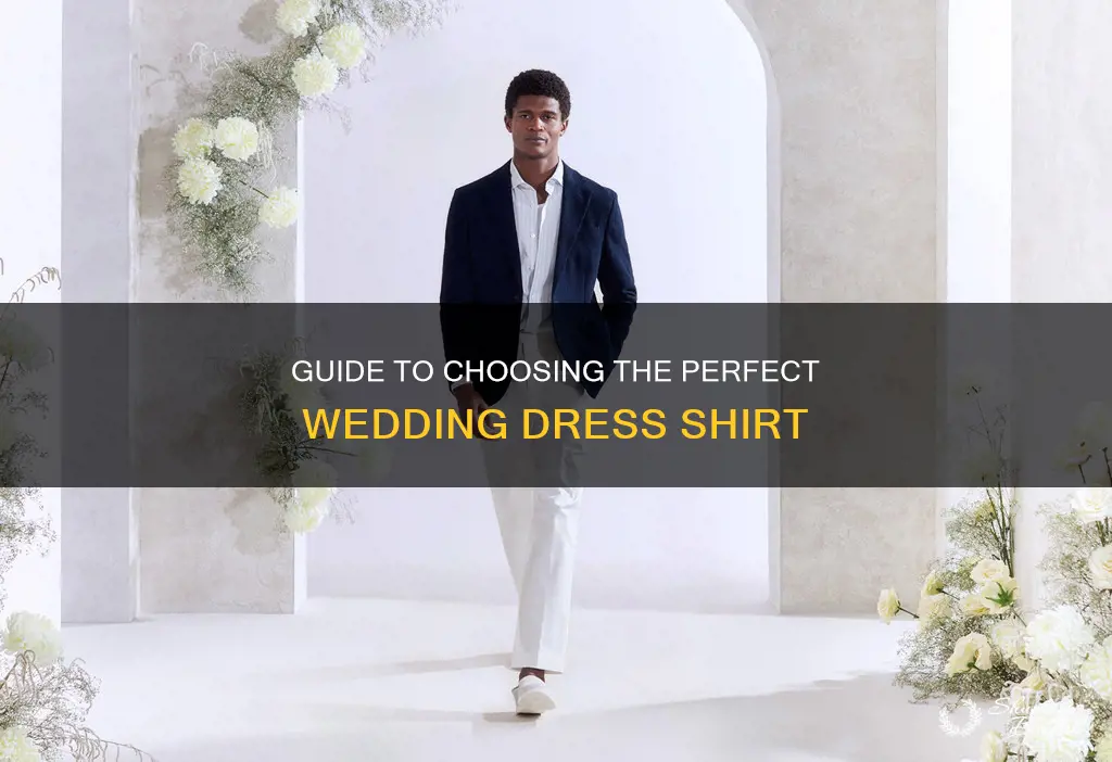 how to choose dress shirt for wedding