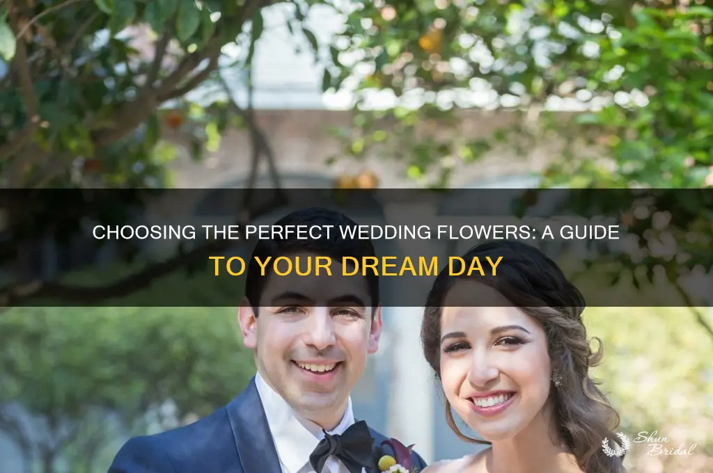 how to choose flowers for your wedding day