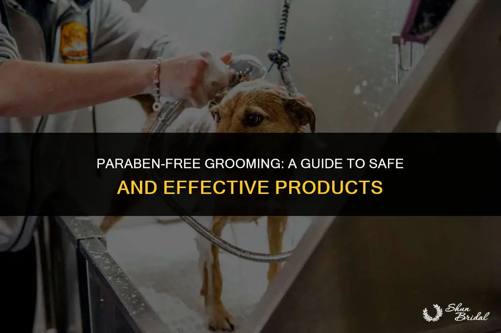 how to choose grooming products without parabens
