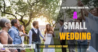 Intimate Celebrations: Selecting the Perfect Guests for Your Small Wedding