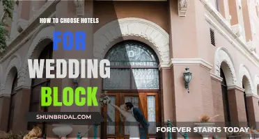 Choosing the Perfect Wedding Block Hotel: A Comprehensive Guide