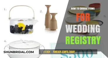 The Ultimate Wedding Registry: Choosing Your Dream Items
