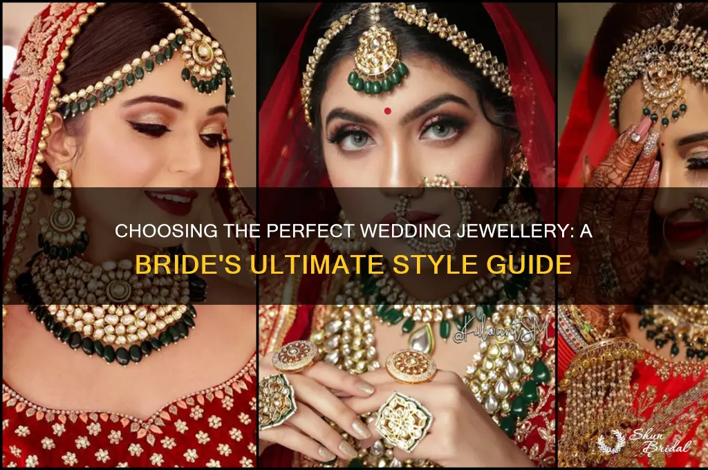 how to choose jewellery for wedding
