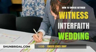 Choosing Ketubah Witnesses for Your Interfaith Wedding: A Harmonious Guide