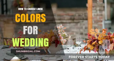 Choosing Perfect Linen Colors for Your Dream Wedding: A Complete Guide