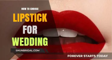Perfect Wedding Lipstick: Tips for Choosing Your Bridal Shade