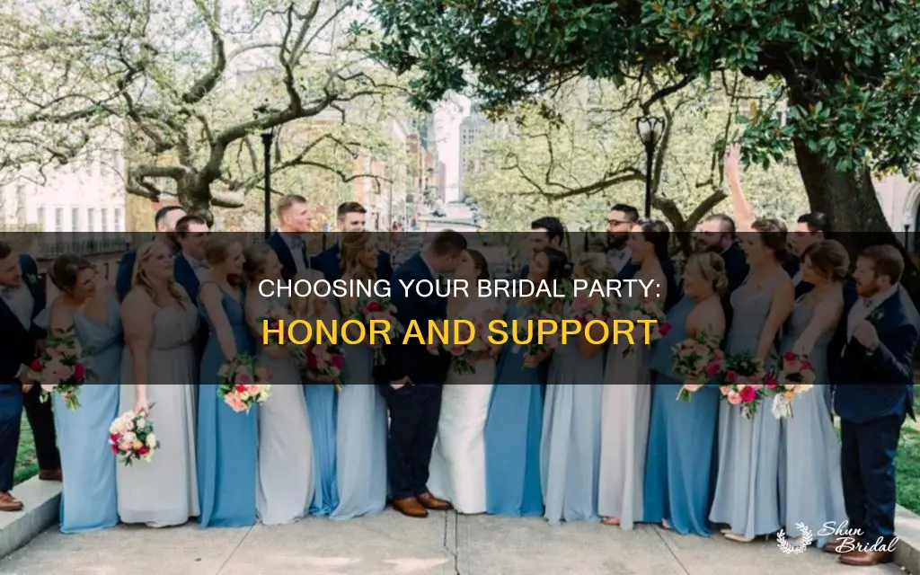 how to choose maid of honor and bridesmaids