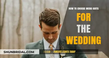 Perfect Wedding Look: A Guide to Choosing Men's Suits