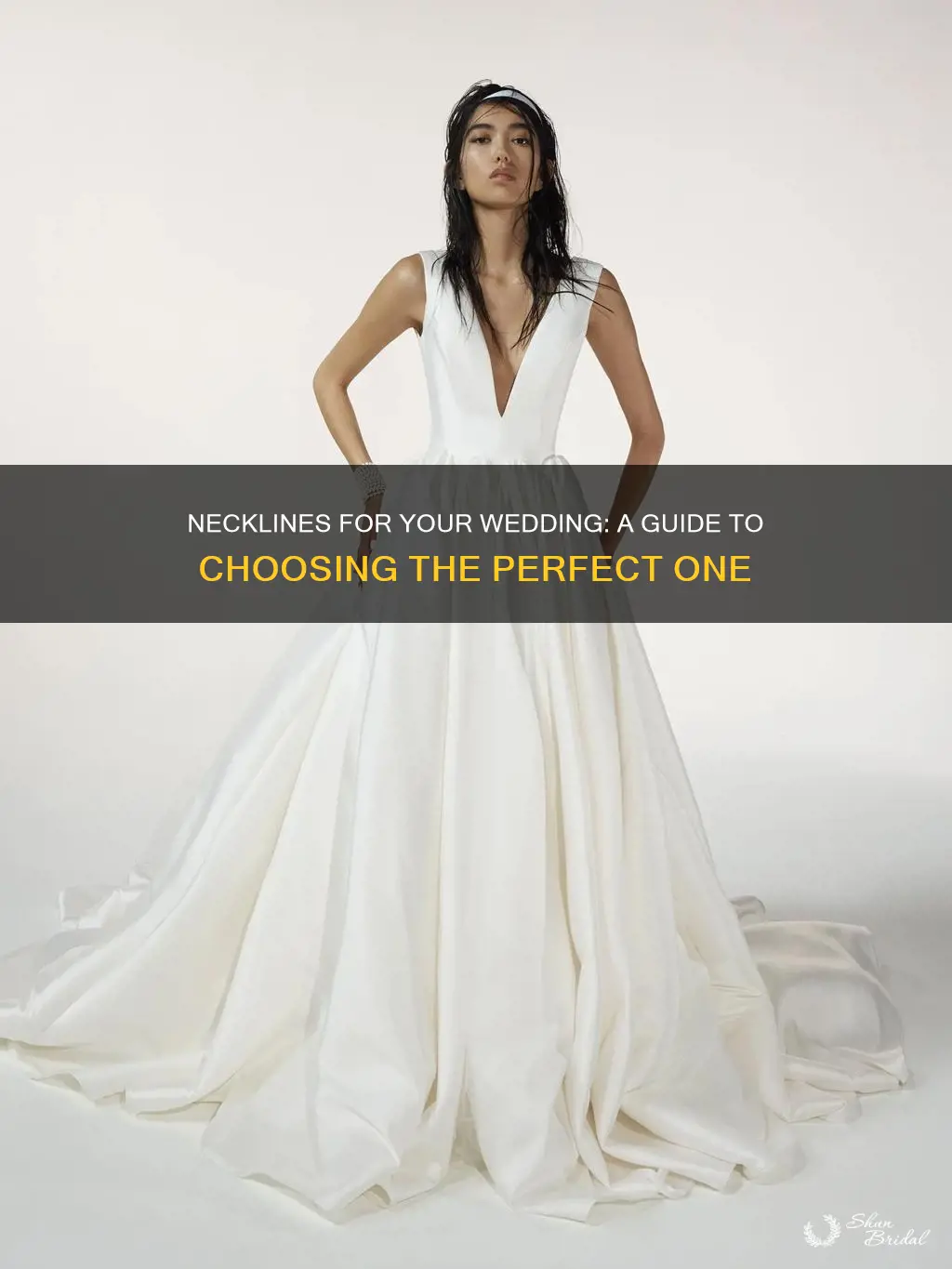 how to choose neckline for wedding dress