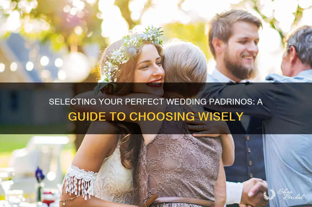 how to choose padrinos for wedding