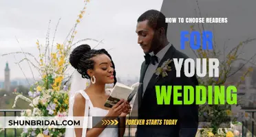 Selecting the Perfect Wedding Readers: Tips for a Meaningful Ceremony
