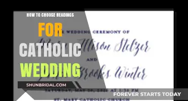 Selecting Sacred Scripture: A Guide to Catholic Wedding Readings