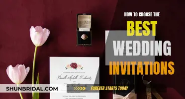 The Perfect Wedding Invitation: Choosing the Right One