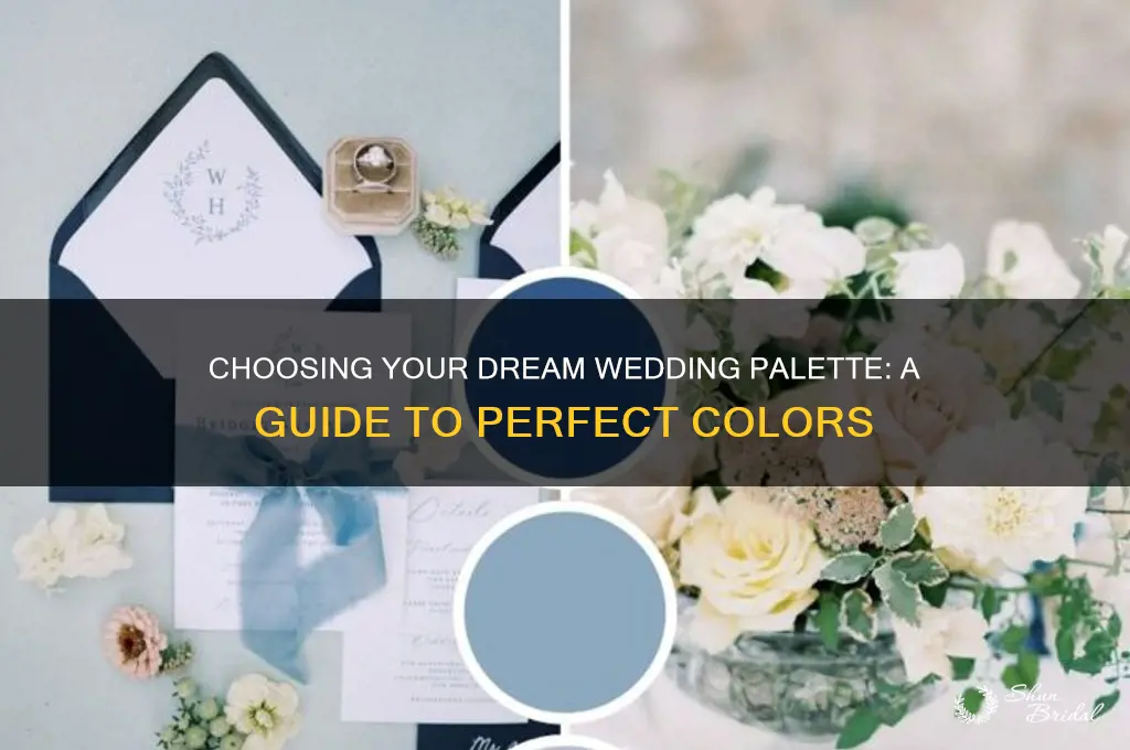 how to choose the perfect wedding color
