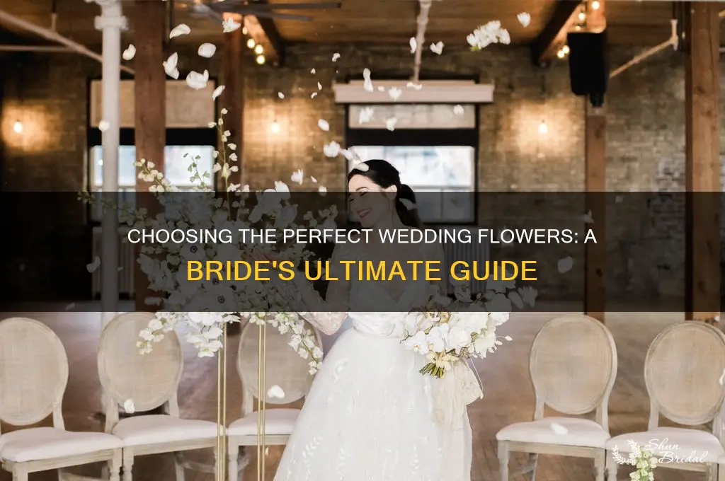 how to choose the perfect wedding flower