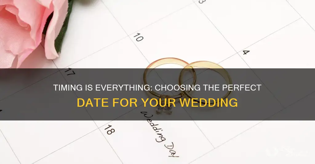 how to choose the right date for your wedding