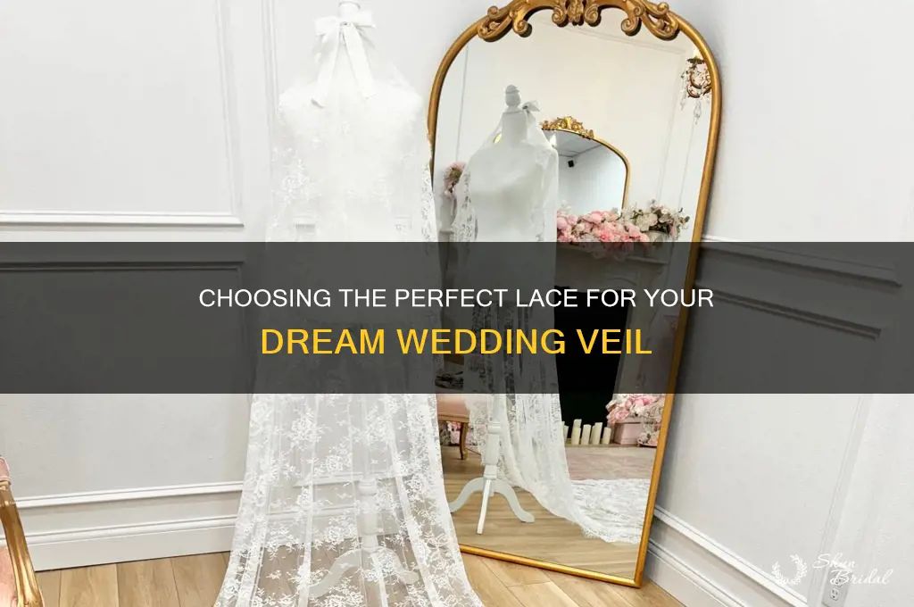how to choose the right lace for your wedding veil