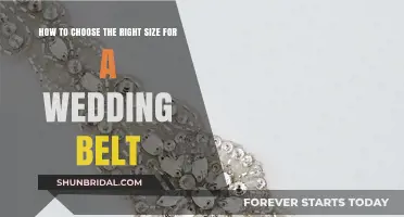 Perfect Fit: Choosing the Right Size for Your Wedding Belt