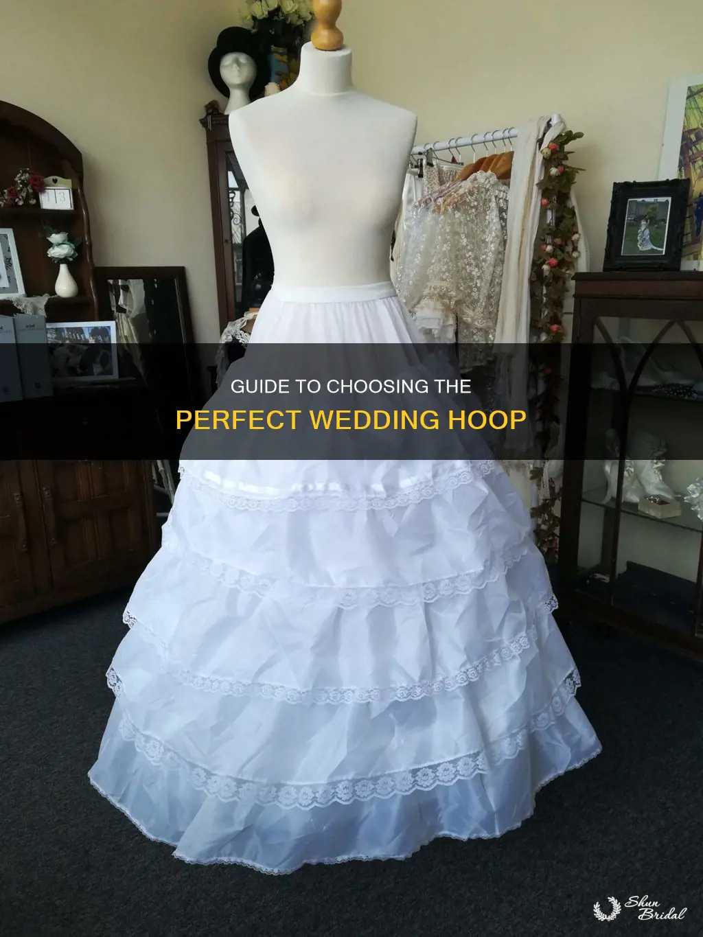 how to choose the right wedding dress hoop