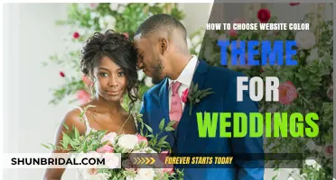 Choosing the Perfect Wedding Website Color Theme: Tips and Ideas