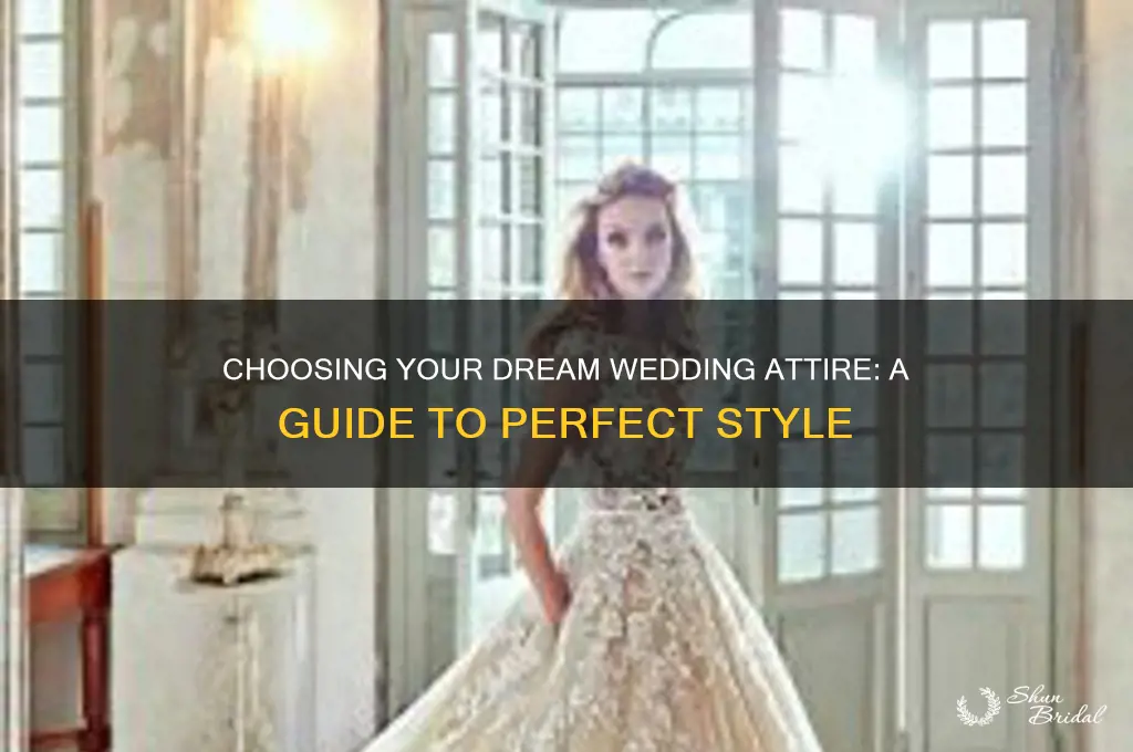 how to choose wedding attire