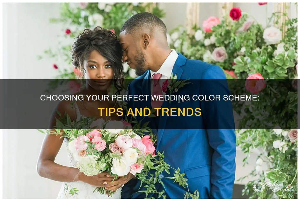 how to choose wedding colors schemes