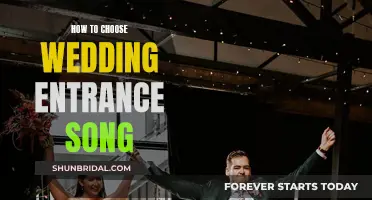 Choosing the Perfect Wedding Entrance Song: A Guide
