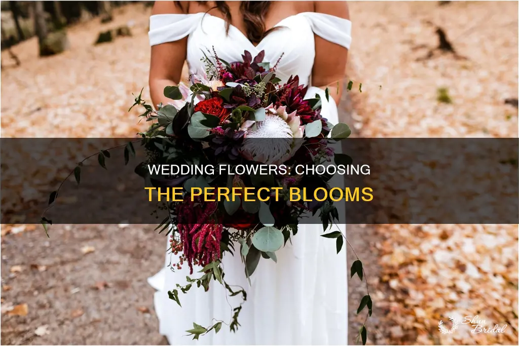 how to choose wedding flowers