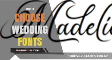 Elegant Typography Tips: Selecting Perfect Wedding Fonts for Your Big Day