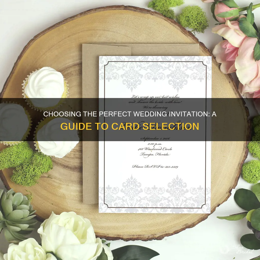 how to choose wedding invitation cards