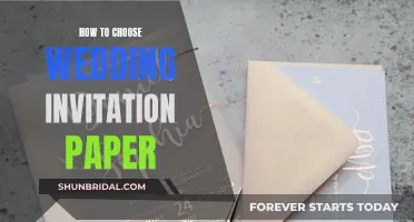 Invitation Paper: Choosing the Perfect Wedding Card Material