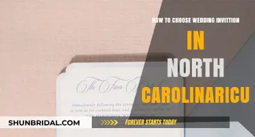 Choosing the Perfect Wedding Invitation in North Carolina: A Guide
