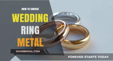 Choosing the Perfect Metal for Your Wedding Ring