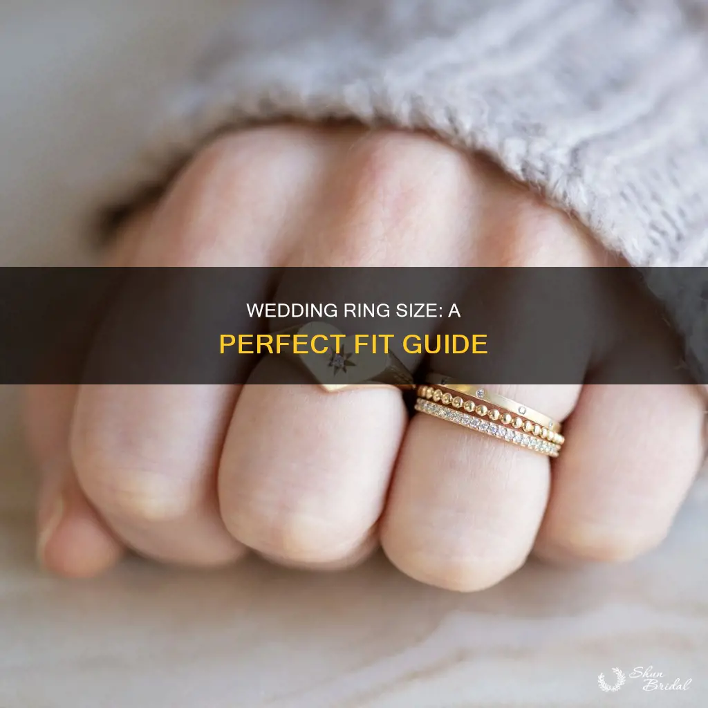 how to choose wedding ring size