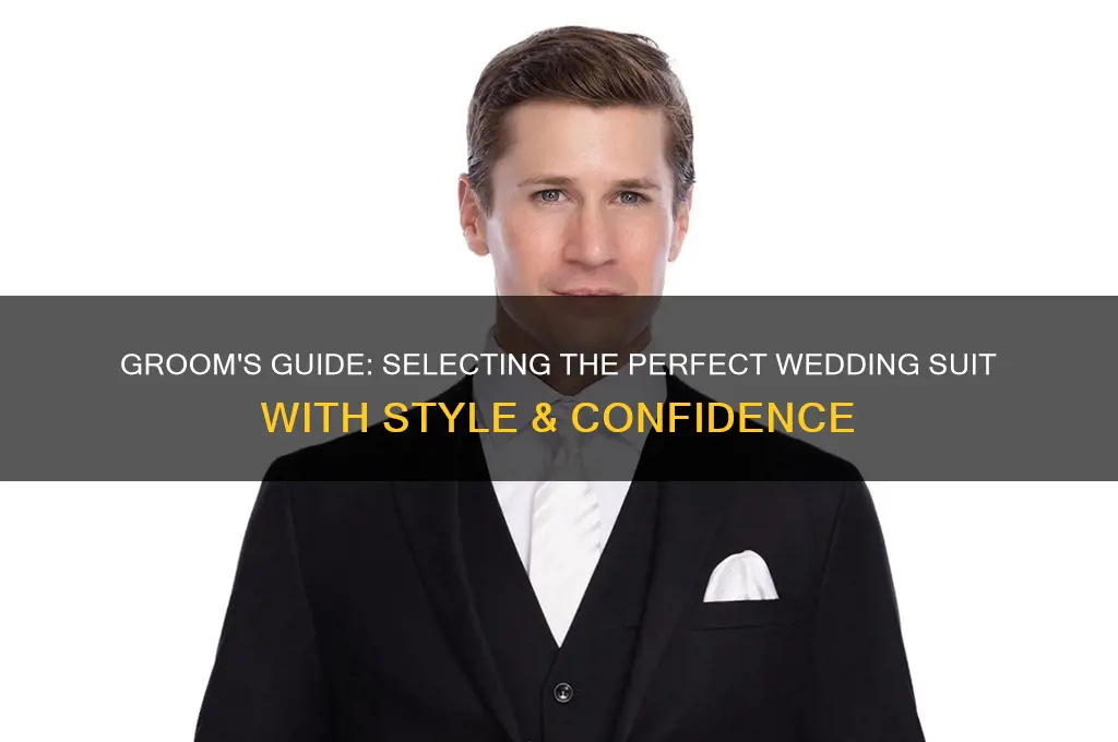 how to choose wedding suits for groom