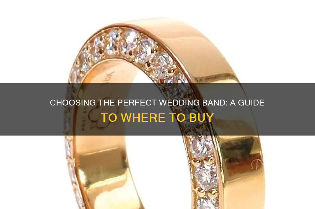 how to choose where to buy weddings band