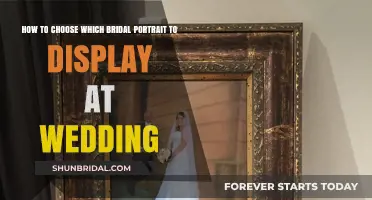 Choosing the Perfect Bridal Portrait: A Guide for Your Wedding Display