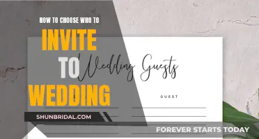 Choosing Your Wedding Guest List: A Guide