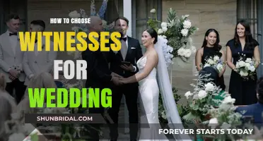 Selecting the Perfect Wedding Witnesses: Tips for a Meaningful Choice