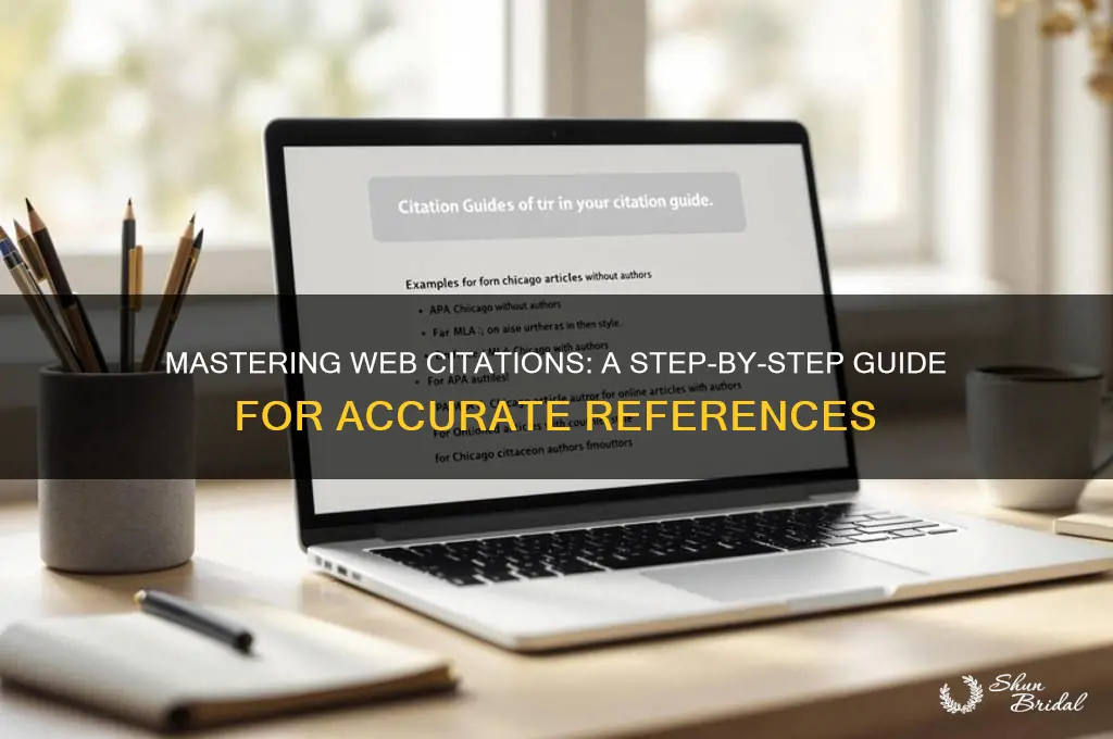 how to cite a wed