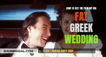 My Big Fat Greek Wedding" Deserves a Big, Bold Citatio